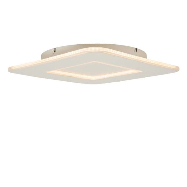 Lucide AXELLE - Plafonnier - LED 3 StepDim - 1x24W 2700K - Blanc - détail 1